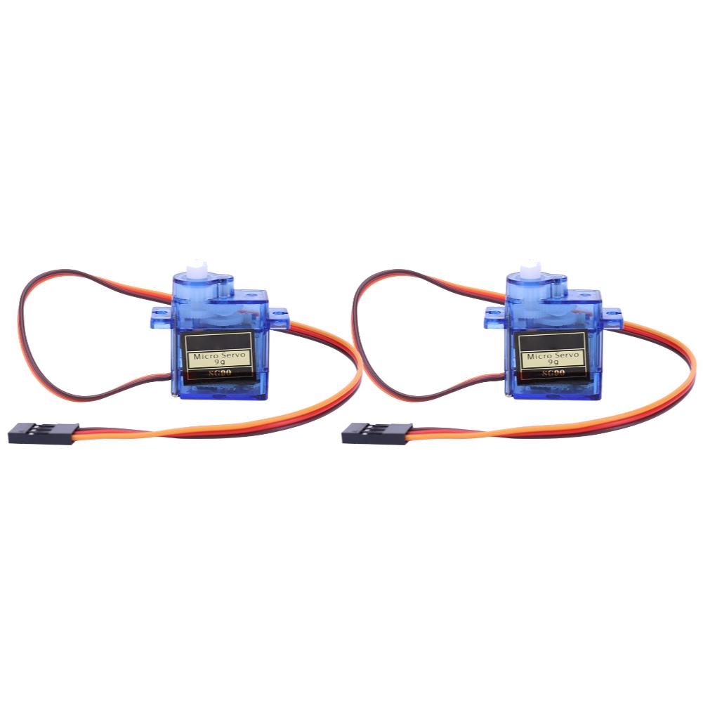 SG90 9G Micro Digital Servo Motor Fixed-Wing Servo Motor Controls 180/360 Degrees for Airplane Aeroplane Helicopter