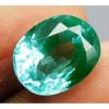 CERTIFIED Teal Sapphire 7 Carat Bluish Green Natural Oval Cut Loose Gemstone A-4461