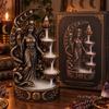 Muse Candle Holder Design Home Garden Resin Crafts Ornament Outdoor Muse Statue