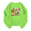 Children's Fashionable Lightweight Long-sleeved Round Neck Pullover With Pockets Printed Pullover