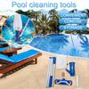 Outdoor Pool Vacuum Cleaning Kit Clean Pool Bottoms Net Pool Filter Swimming Pool Vacuum Cleaner Set Cleaning Skimmer Pool Tool