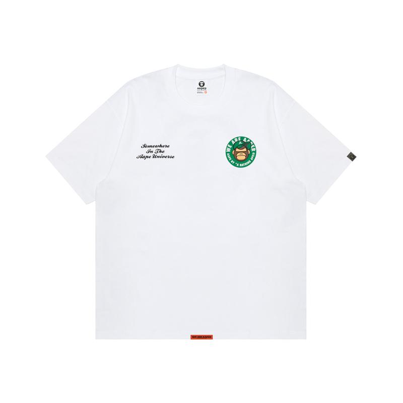 Aape Logo-print Cotton T-shirt AAPTEM1495XXM