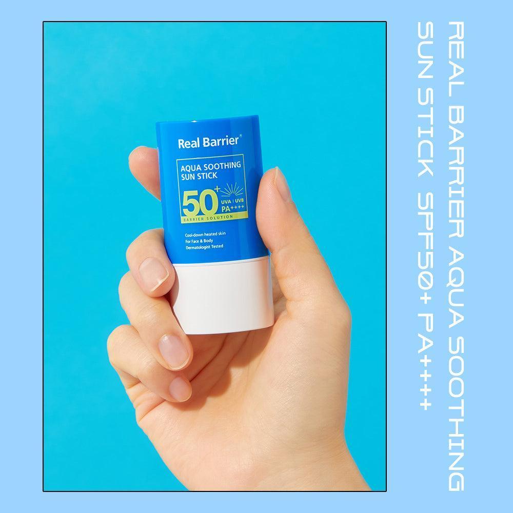 Real Barrier Aqua Kojący sztyft przeciwsłoneczny SPF 50+ PA++++ 21g