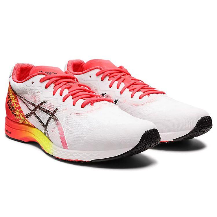 Asics Tarther Rp 2 Comfortable Cushioning Low-Top Marathon Running Shoes Men sneaker White Red 1011B381-100