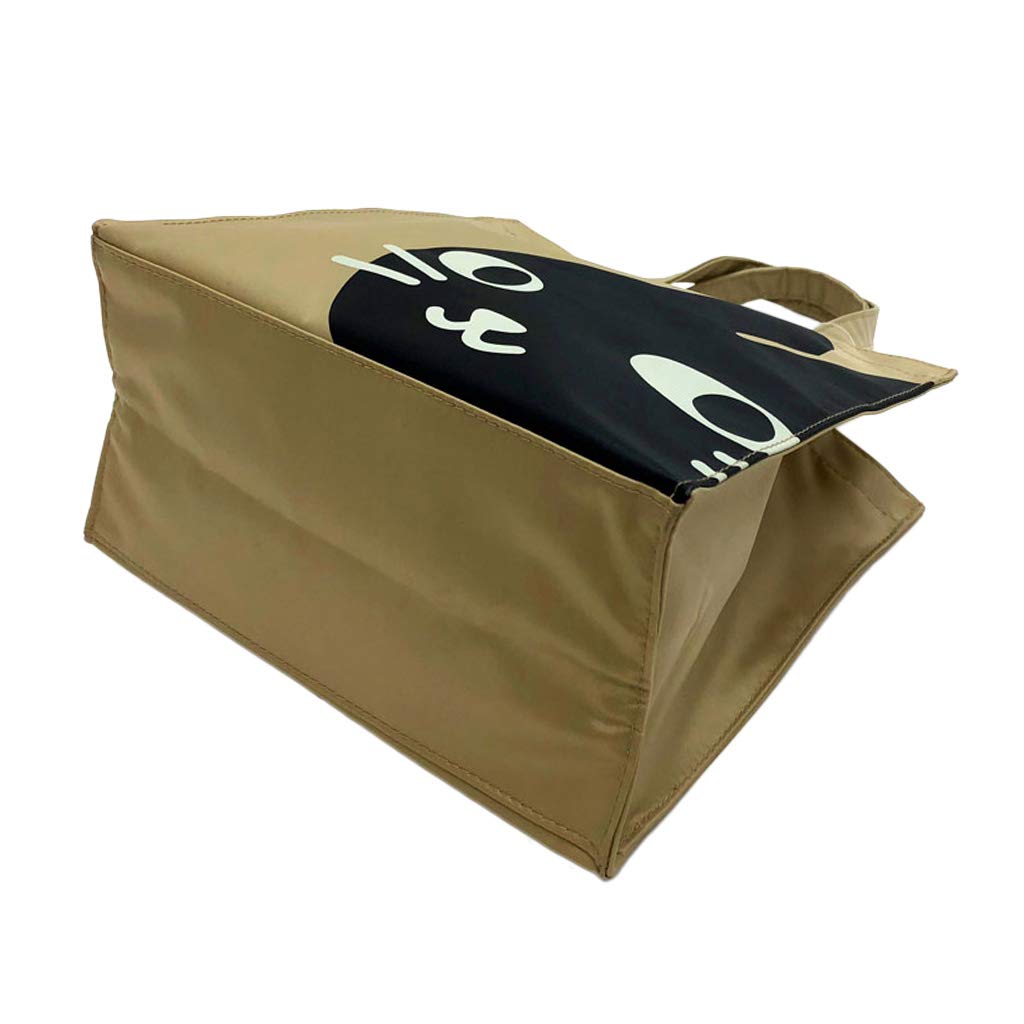 Yubisha Sangyo Nekoningen Tragetasche, Beige