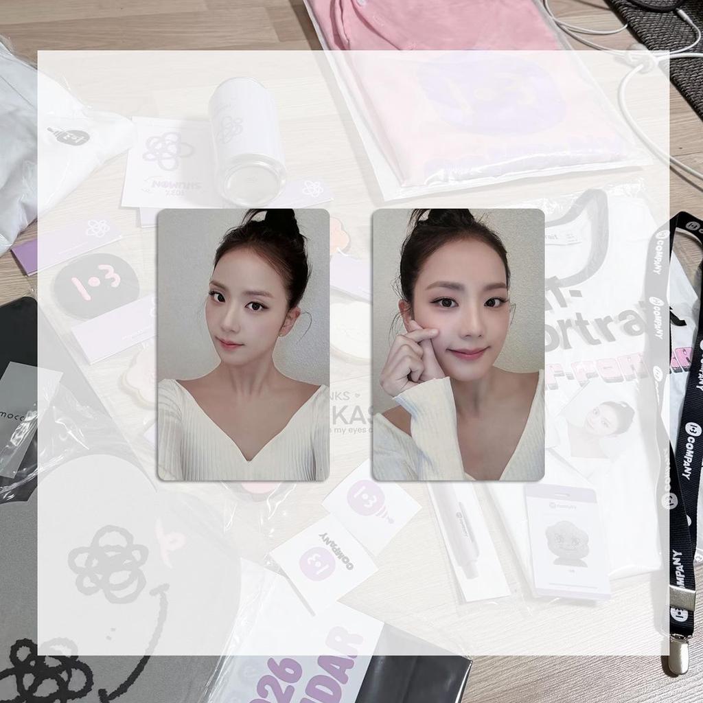 JISOO Birthday Card & Limited Photocard Gift - BLISSOO Collection
