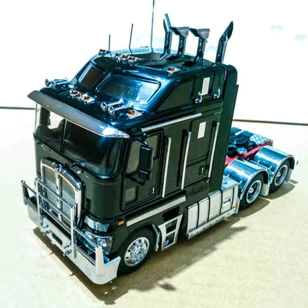 Die cast 1:32 alloy Kenworth T909 simulated truck front model static decorative ornaments holiday gift fan collection souvenirs