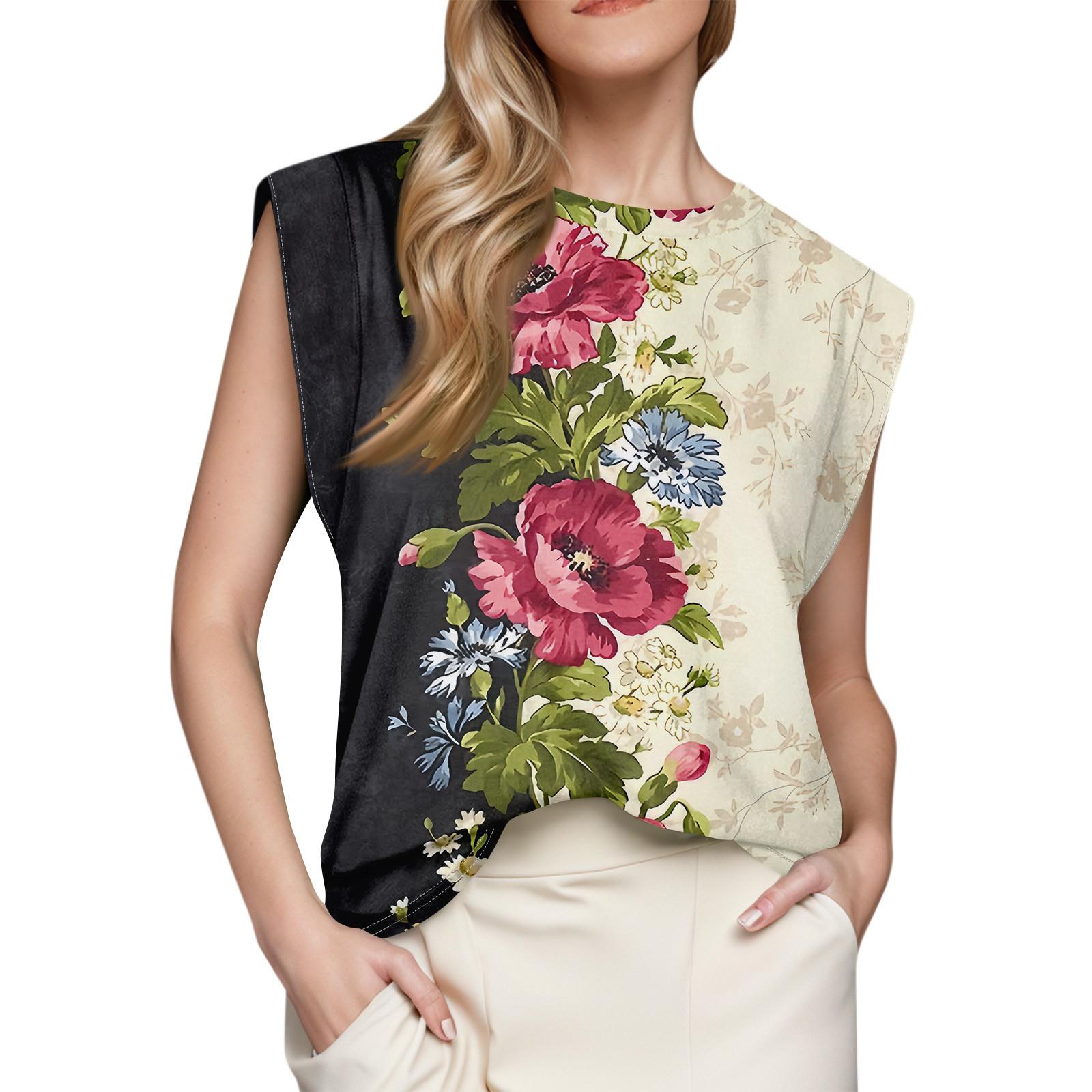 

Женский топ с короткими рукавами, летняя майка с принтом, базовая футболка, повседневная свободная одежда XL винный