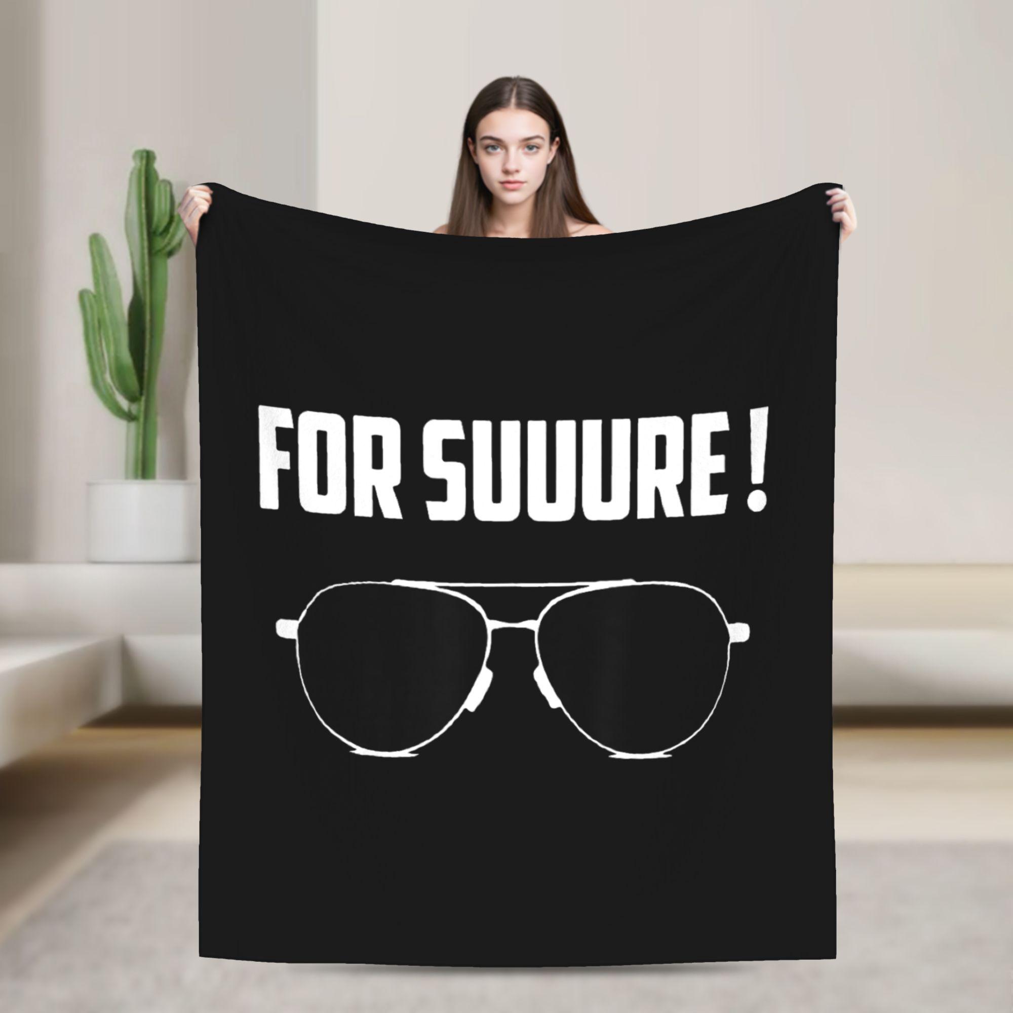 

For Sure Emmanuel Macron Blankets Velvet Textile Decor Pop Meme Multi-function Warm Throw Blankets for Travel 75x90cm
