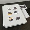 50 Pièces Autocollants Kawaii Chat Noir Auto-adhésifs Décalcomanies Graffiti Imperméables Fournitures Scolaires