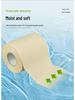 Bamboo Pulp Natural Color Toilet Paper - Small Rolls for Guest Rooms