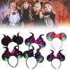 Adorable Halloween Themed Mickey Ghost Headband With Cute Bow For Kids Parties