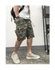 Herren Camouflage Cargo Shorts: Mittellanger Militärstil, Outdoor-Freizeitbekleidung mit mehreren Taschen
