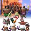 Figurine Moana 10pcs Anime Statuary Cake Ornament Christmas Gifts Garnish Toys