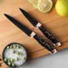 7PCS Stainless Steel Utility Knife Chef Knife Kitchen Knife Multi-tool Knife Stand Kitchen Scissors Fruit Knife Bread Knife Cooking Tool Set