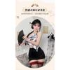 Ink Wash Misty Rain Sexy New Chinese Erotic Underwear Retro Slim Hip Skirt Spice Girl Lace-up Belly Pocket Suit Women