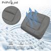 Priprilod Driver Side Bottom Perforated Microfiber Leather Replaement Seat Cover Gray Fit for Ford F250 F350 Lariat 2001