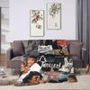 MJ King Of Pop Michael J-jackson Super Soft Blanket Plush Bedding Throws Funny Couch Chair Flannel Bedspread Sofa Bed Cover