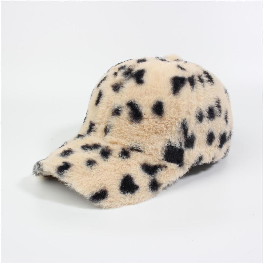 Dámská zahuštěná mohérová a sametová kachní čepice - Všestranná podzimní/zimní módní korejská baseballová čepice
