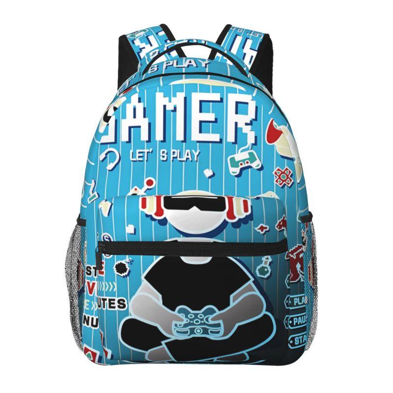 Firefighter Three Piece Rucksacks Set for Boys Plus Girls Best Gifts 2D Flat Animated School Knapsack for Children