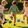 Creative Outdoor Footbag, Soft Suede Bean Bags for Kids, Soccer Throwing Sandbag Toys, Juggling Balls for Kids Outdoor Play