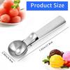 Stainless Steel Ice Cream Scoop and Scooping Tool, Multi-functional Ice Cream Scoop and Scooping Tool, Ice Cream and Fruit Scoop