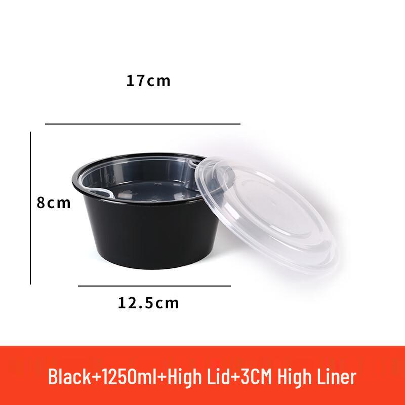 Disposable Double-Layer Soup Noodle Takeaway Boxes