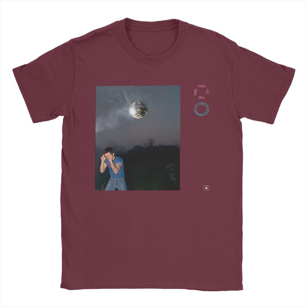 Unisex Kiss All The Time Disco Occasionally 2026 T Shirts 100 Cotton Tops Vintage Short Sleeve O Neck Tees Plus Size TShirts
