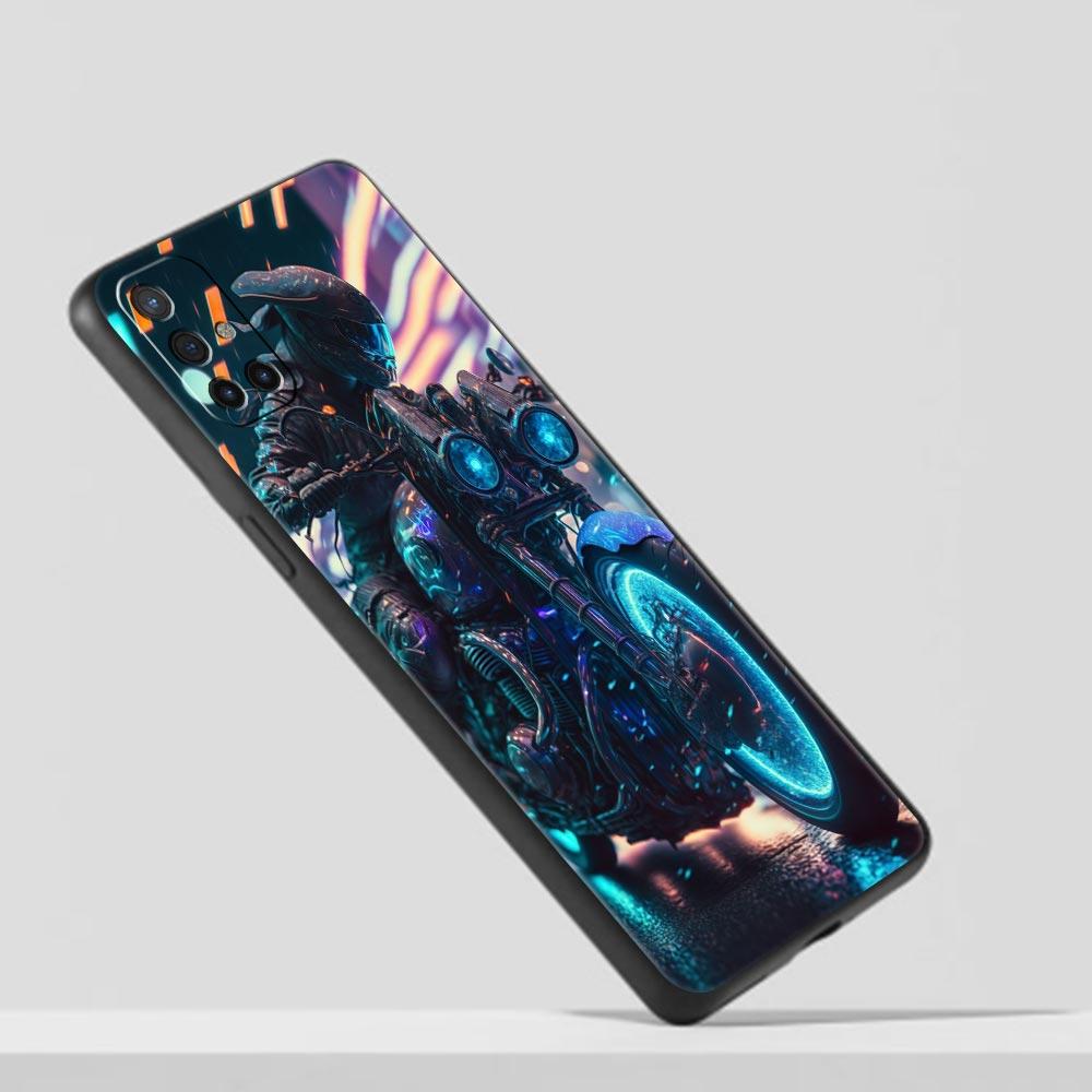 Motorcycle Phone Case For Oneplus 13R 13 12R 11 10T 10R Nord N100 N200 N10 10 9 9R 9RT CE 3 2 Z Pro 5G Soft TPU Cover Fundas Bag