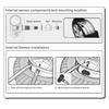 Auto TPMS Zapalovač cigaret Bezdrátový univerzální TPMS USB Digitální tpms Systém alarmu tlaku v pneumatikách 4 Externí interní senzor