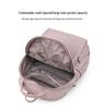 Large Capacity Unisex Splash-Proof Nylon Backpack: Travel, Casual, Fashionable, Suitcase Handle Compatible, School Bag