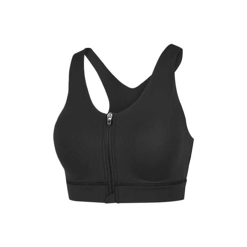Skechers Freedom Series Soft Skin-Friendly Comfortable High-Intensity Support Sports Bra Women underwear Midnight-Black P324W055-03B6 S