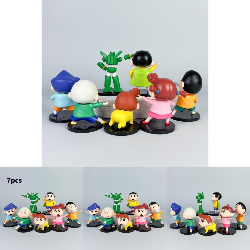 Crayon Shinchan Pvc Action Figure With Flexible Joints For Collectors And Decor