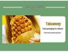 Oil-Proof Disposable Egg Waffle Paper Bag