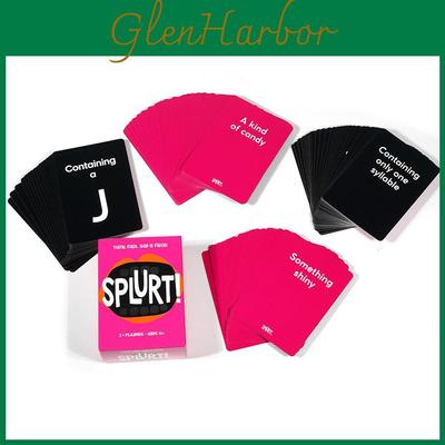 ¡Splurt! Juego de cartas de estrategia trepidante con emocionantes desafíos de pensamiento rápido y divertidas reuniones.