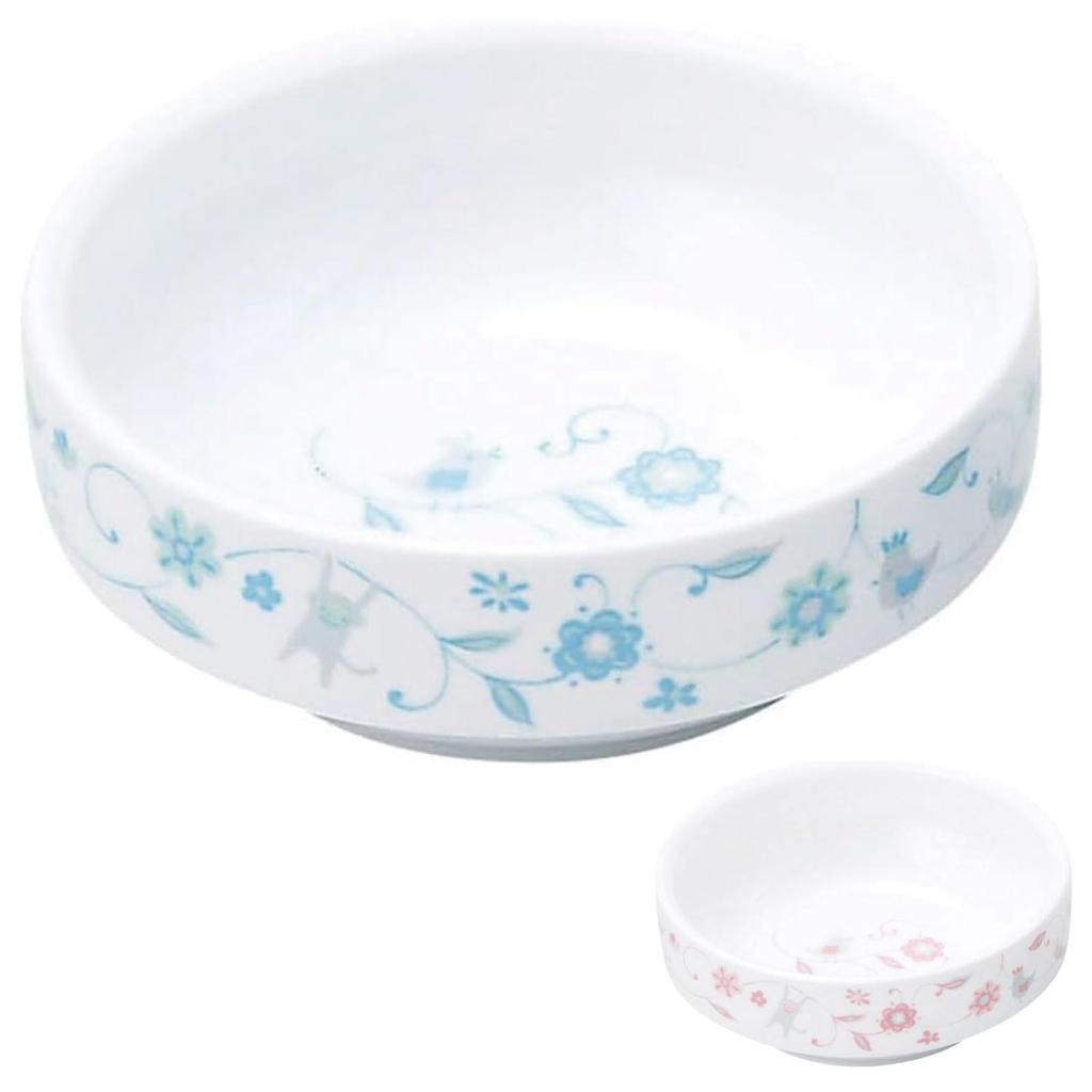 Marukupage Years Old Side Dish Snack Plate Deep Plate Tableware Dishwasher Microwave Nursery School Lunch Ceramic Reinforced Porcelain 115US [11.5cm