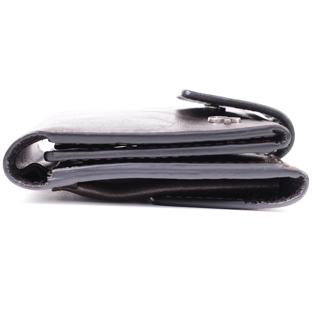 Люксовый кошелек с множеством отделений из качественной натуральной кожи GRANDE PELLE Wallet 22574 Коричневый