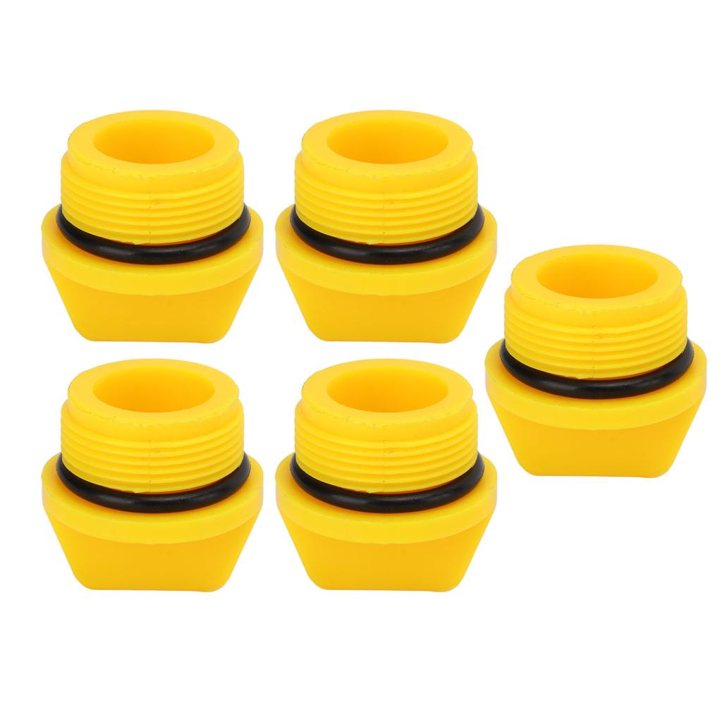 5pcs Engine Oil Filler Cap ABS Oil Filler Caps Plugs Covers 6G8‑15363‑00 Replacement for 4 Stroke Outboard Motor