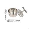5 Hole Meatball Maker Manual DIY Stainless Steel Cooking Utensils Dispenser Tool Meat Ball