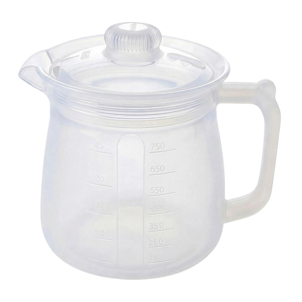 Food  Grade Silicone Multi  Functional Hot Milk And Coffee And Kitchen Storage Pot 750ml