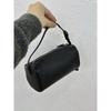 Niche design 90 pen holder bag, genuine leather handbag, retro simplicity and high-end women's handbag.