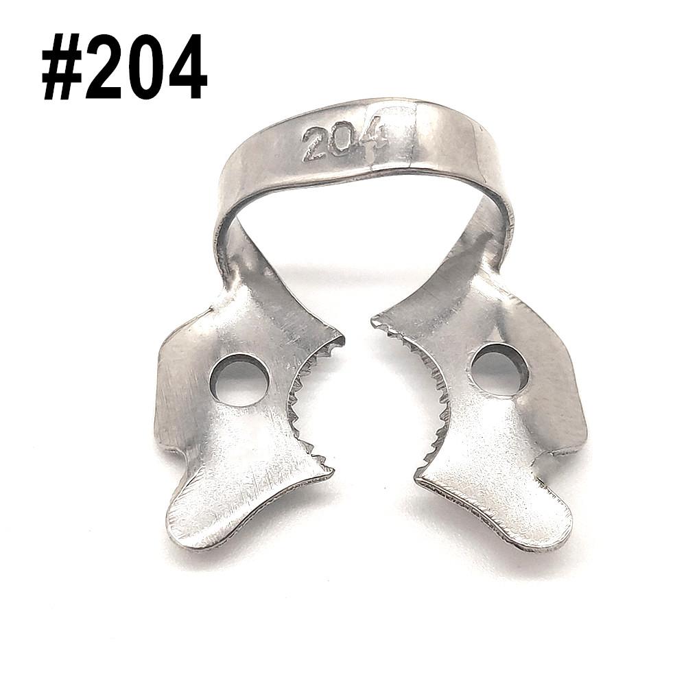 

1 шт. самые популярные резиновые зажимы для реставрации зубов с пилообразным резиновым барьерным зажимом, материал из нержавеющей стали 1 pc NO.204 saw