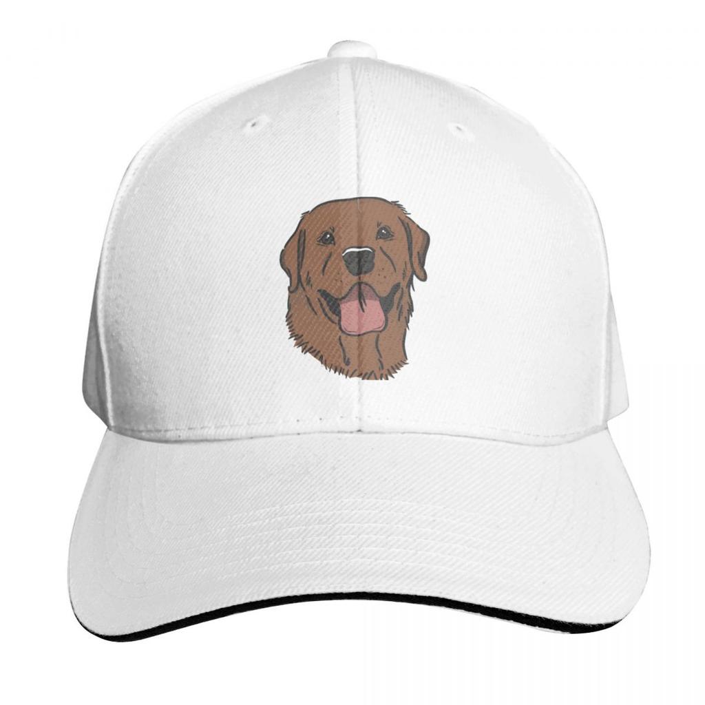 A Happy Fox Red Lab Baseball Cap Sun Caps Black Hat Baseball Cap Sunhat Baseball Unisex Womens
