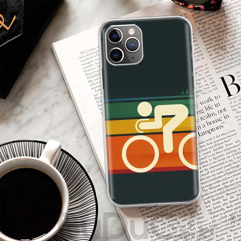 

Bicycle Bike Sport Cover For iPhone 17 Air 16 16E 15 Pro Max 14 Plus 13 Mini Phone Case 12 11 7 8 SE Customized Print Shell 16 1 iPhone 11