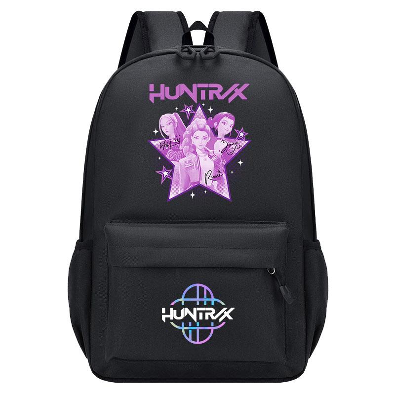 Kpop Demon Hunter Girls Group Anime Peripheral Backpack Girls Boys Anime Backpack Student Lightweight Schoolbag KTB