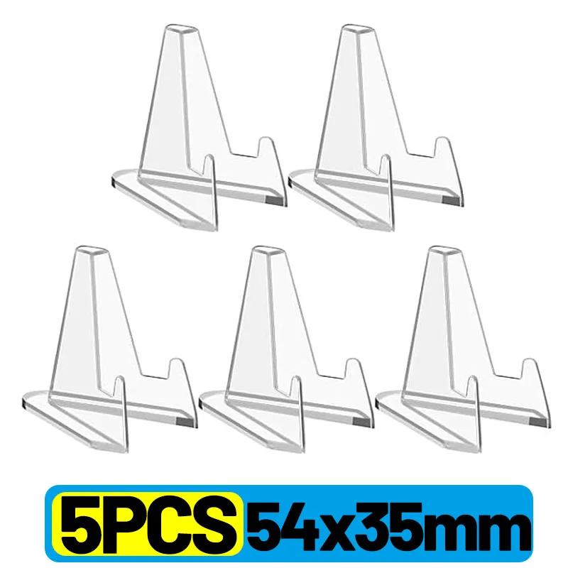 

100/5 шт. акриловая подставка для памятных монет прозрачная треугольная подставка для памятных монет держатель капсулы для монет