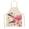 Fashion Makeup Apron  Lipstick Nail Polish Print, Kitchen Cooking Bib, Multiple Sizes Available