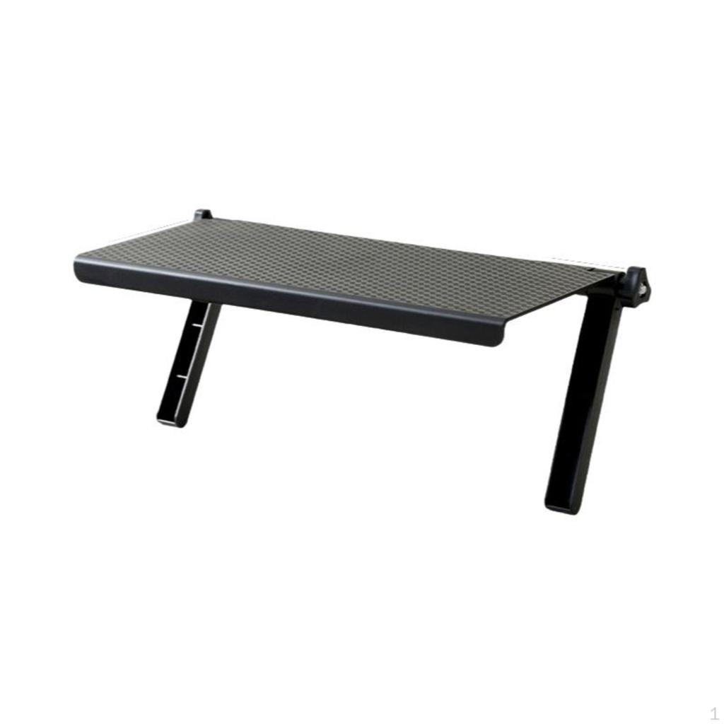 Screen Top Shelf, Adjustable Storage Rack, Tool Installation, TV Organizer M 30.7x11.9cm 1pc
