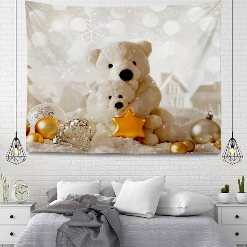 Рождественская серия Подвесной тканевый гобелен 100x75cm — фото 12