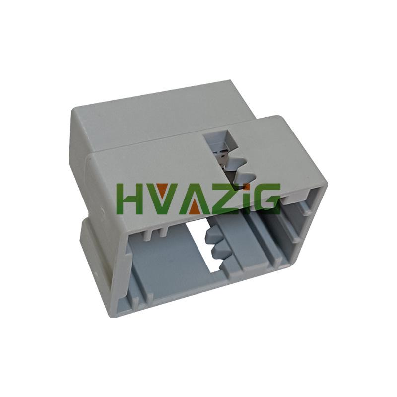 52-Pin Gray Automotive Male & Female Wiring Harness Connector Shell